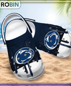 Penn State Nittany Lions 3D Melting Paint Printed Crocs Shoes