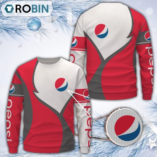 Pepsi Merry Christmas All Over Print Ugly Sweater