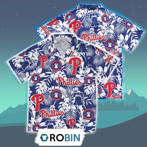 Philadelphia Phillies Hawaiian Shirt, 3D Printed Aloha Shirt