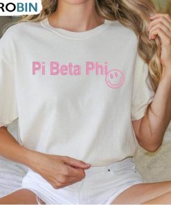 Pi Beta Phi Sorority Retro Shirt, Vintage Hoodie Short Sleeve