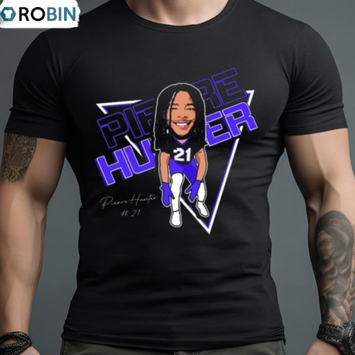 Pierre Hunter 2023 Weber State Wildcats Football Signature Shirt