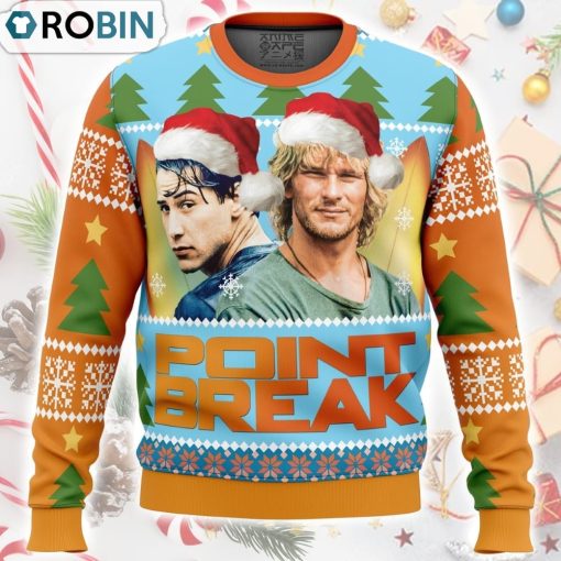 Point Break Ugly Christmas Sweater
