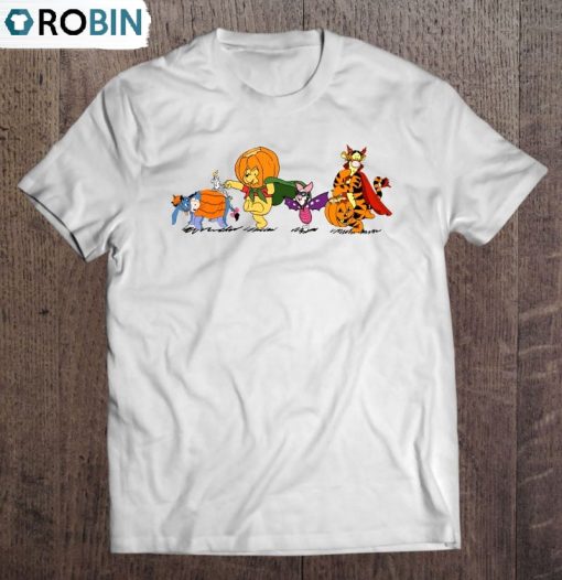 Pooh And Friends Halloween Unisex Shirt