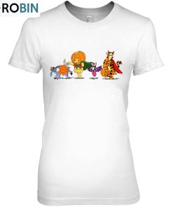 Pooh And Friends Halloween Unisex Shirt Pooh And Friends Halloween Unisex Shirt