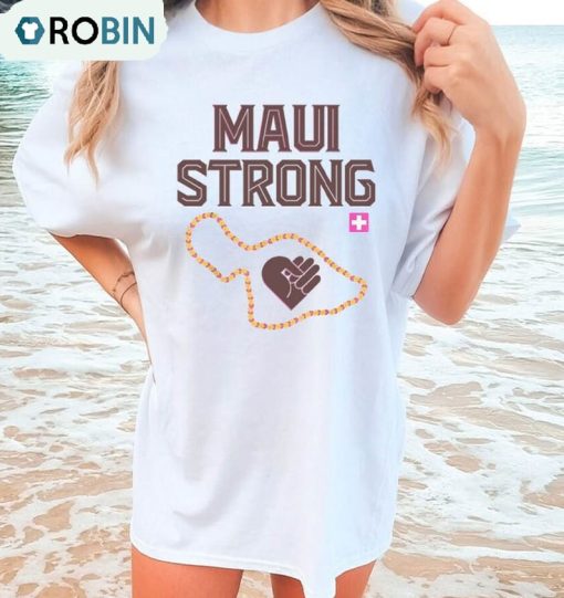 Pray For Maui Shirt, Maui Fires Support Unisex Shirt