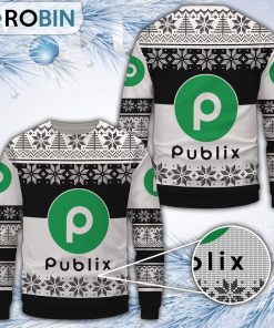 Publix Merry Christmas All Over Print Ugly Sweater Uniform Publix Merry Christmas All Over Print Ugly Sweater Uniform
