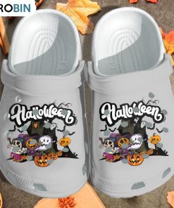 Pumpkin Ghost Skull Friends halloween Crocs Shoes