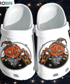 Pumpkin Hair stylist Artist Halloween Crocs Shoes