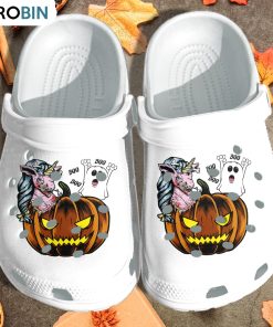 Pumpkin Unicorn And Ghost Crocs Shoes Pumpkin Unicorn And Ghost Crocs Shoes