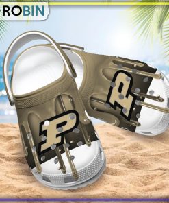 Purdue Boilermakers 3D Melting Paint Printed Crocs Shoes