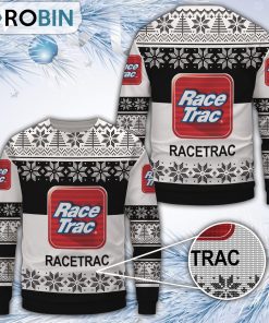Racetrac Merry Christmas All Over Print Ugly Sweater Uniform