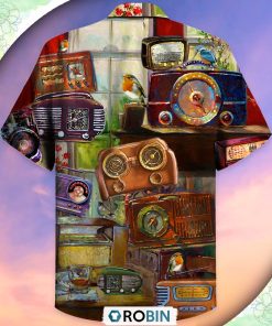 Radio A Peaceful Morning With Radio Casual Button-Down Shirt