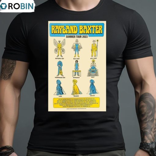 Rayland Baxter Summer 2023 Poster Shirt