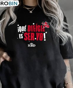 Rbd Rebelde Tour 2023 Shirt, 2023 Rbd Touring Unisex T-shirt Short Sleeve