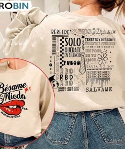 Rbd Touring Merch Shirt, Rebelde Tour 2023 Tee Tops Long Sleeve