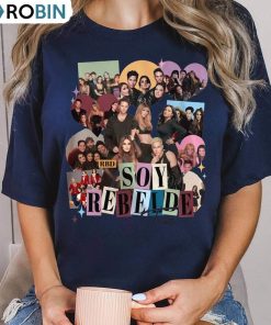 Rbd Touring Trendy Shirt, Rebelde The Eras Tour Sweater Unisex Hoodie