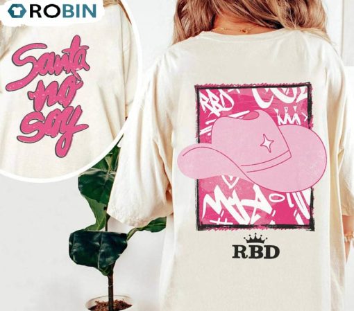 Rebelde Tour 2023 Trendy Shirt, Rbd Logo Long Sleeve Unisex Hoodie