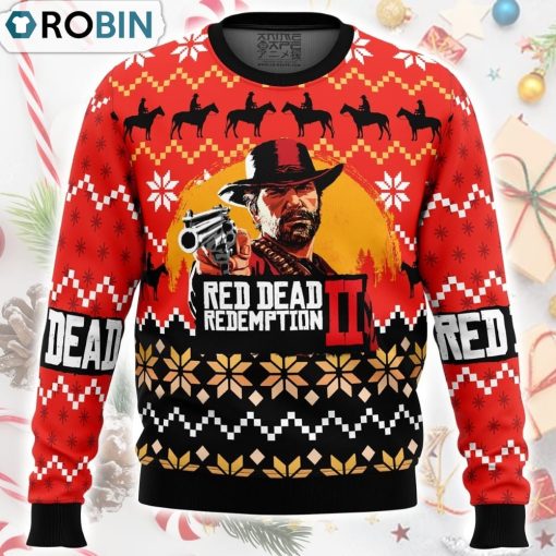 Red Dead Redemption Ugly Christmas Sweater