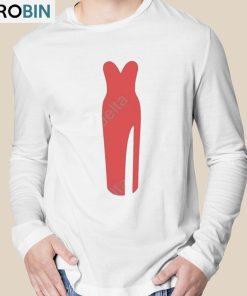 Red Dress Art Design T-Shirt