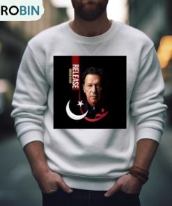 Release Imran Khan Prisoner No 804 Photo Design T Shirt
