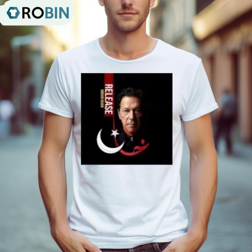 Release Imran Khan Prisoner No 804 Photo Design T Shirt