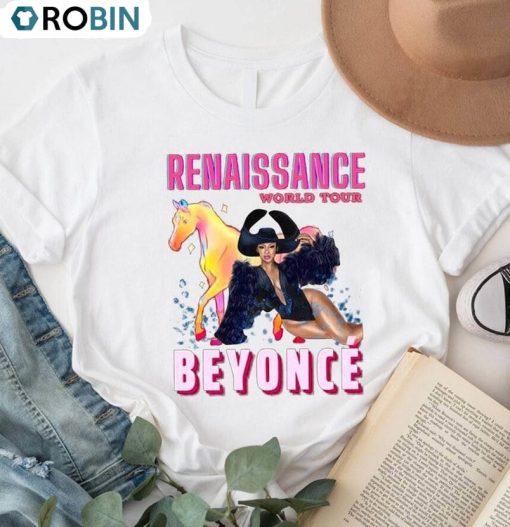 Renaissance New Album Shirt, Renaissance World Tour Tee Tops Short Sleeve