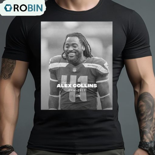 Rest In Peace Alex Collins 1994 2023 T Shirt