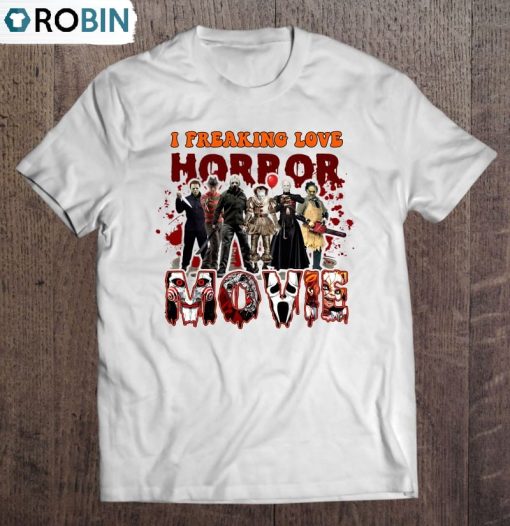 Retro 90S Horror Movies Unisex Shirt