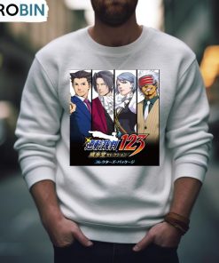 Retro Attorney Vintage Trilogy Miles Edgeworth Ace Shirt, Hoodie, Ladies Tee