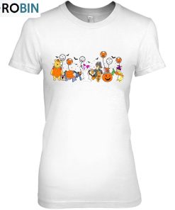 Retro Disney Pooh Halloween Winnie The Pooh Unisex Shirt