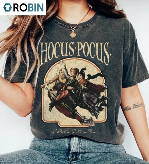 Retro Hocus Pocus Shirt, Sanderson Sisters Comfort Color Tee Tops Sweatshirt