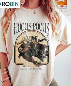 Retro Hocus Pocus Shirt, Sanderson Sisters Comfort Color Tee Tops Sweatshirt