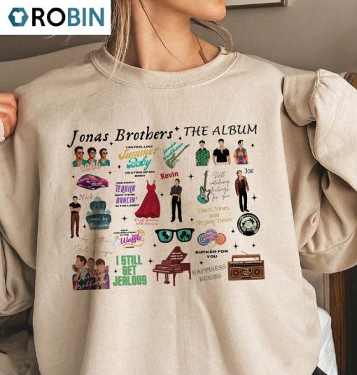 Retro Jonas Brothers Shirt, Nick Joe Kevin Jonas Creative Tshirt Tank Top
