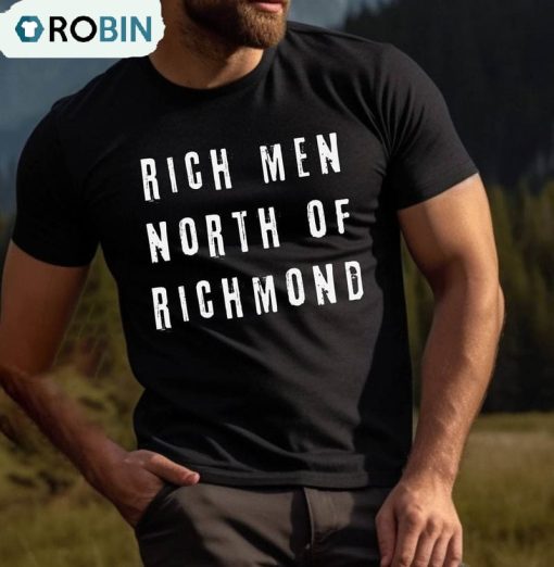Rich Men North Of Richmond Patriotic Vintage Shirt, Proud American Country Music Unisex Tee