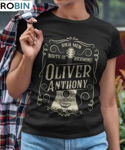 Rich Men North Of Richmond Retro Shirt, Country Music Short Sleeve Sweater