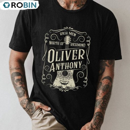 Rich Men North Of Richmond Retro Shirt, Country Music Short Sleeve Sweater