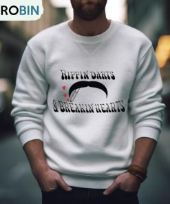 Rippin’ Darts & Breakin’ Hearts T Shirt Rippin’ Darts & Breakin’ Hearts T Shirt