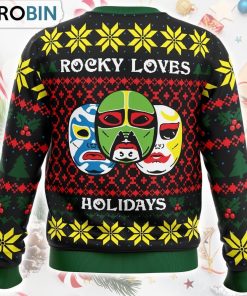Rocky Loves Holidays 3 Ninjas Ugly Christmas Sweater Rocky Loves Holidays 3 Ninjas Ugly Christmas Sweater