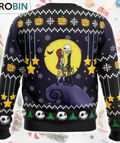 Romantic Nightmare The Nightmare Before Christmas Ugly Christmas Sweater