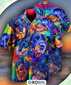 Rottweiler Needs You And Love Casual Button-Down Shirt