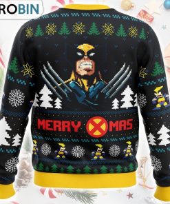 Santa Claws Wolverine Marvel Ugly Christmas Sweater