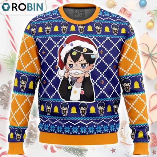Santa Tobio Haikyuu Ugly Christmas Sweater