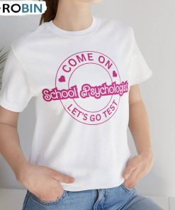 School Psychologist Barbie Shirt, Trendy Long Sleeve Unisex T-shirt