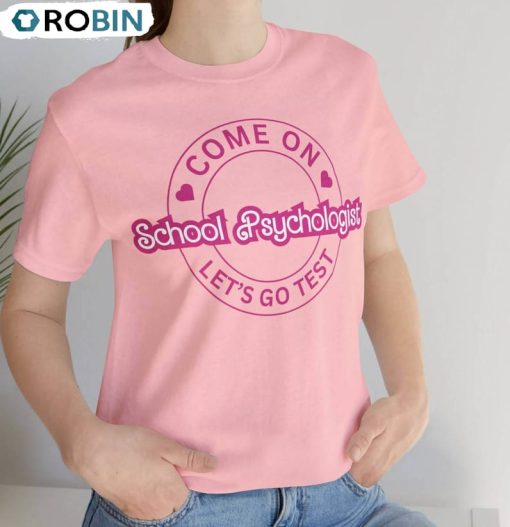 School Psychologist Barbie Shirt, Trendy Long Sleeve Unisex T-shirt