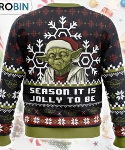 Season Jolly Star Wars Ugly Christmas Sweater Season Jolly Star Wars Ugly Christmas Sweater