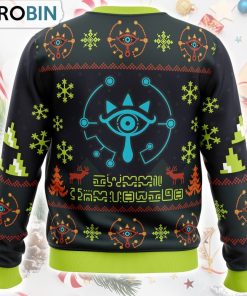 Sheikah Legend of Zelda Ugly Christmas Sweater Sheikah Legend of Zelda Ugly Christmas Sweater