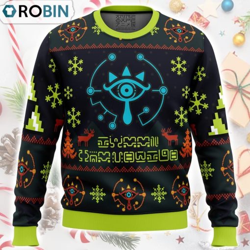 Sheikah Legend of Zelda Ugly Christmas Sweater
