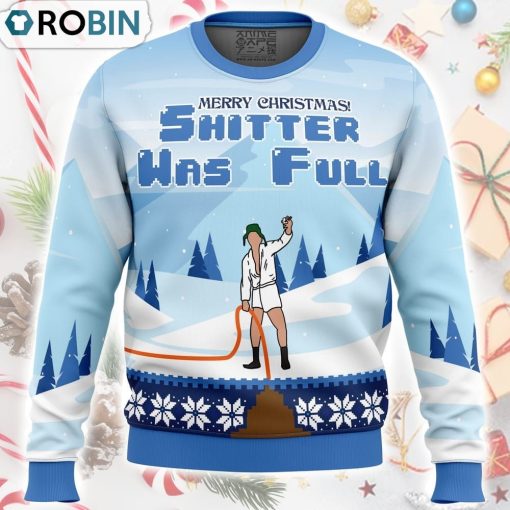 Shitter was Full National Lampoon’s Christmas Vacation Ugly Christmas Sweater