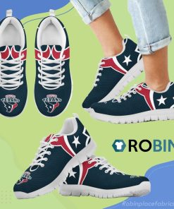 Shop Gorgeous Logo Houston Texans Breathable Running Sneaker