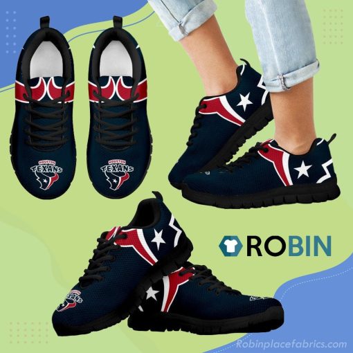 Shop Gorgeous Logo Houston Texans Breathable Running Sneaker